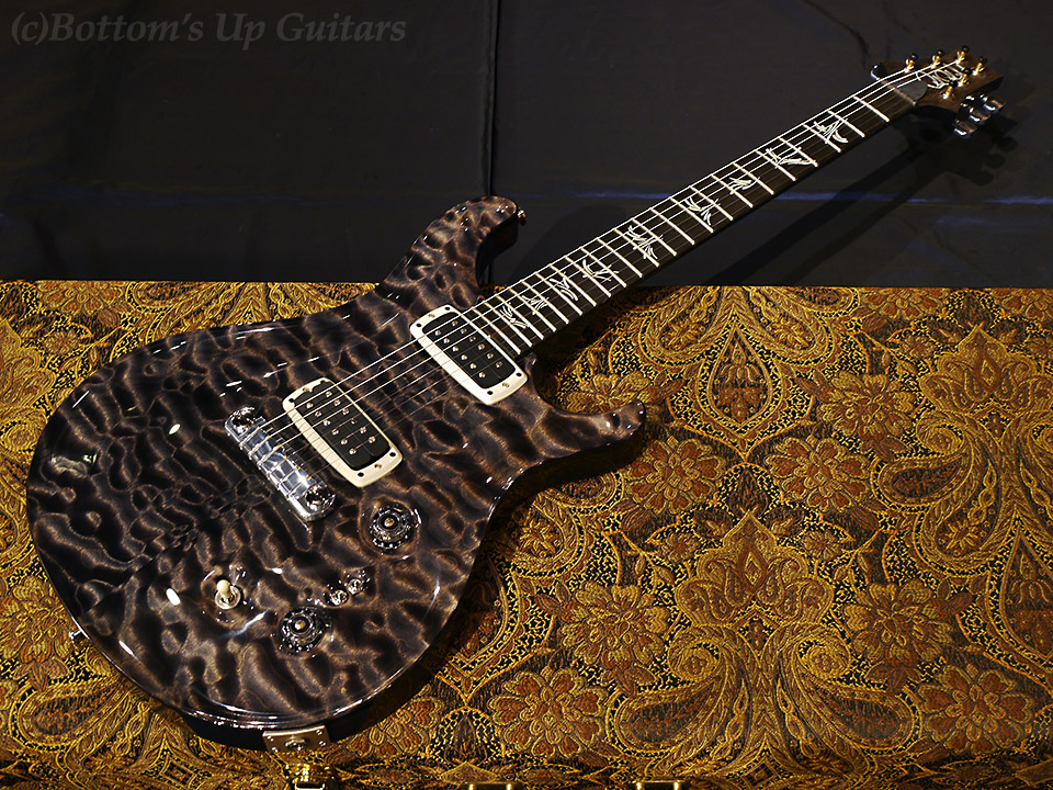PRS 2014 Paul's Guitar Dirty Artist Grade Quilt / Bazilian Rosewood Fingerboard  - Charcoal -