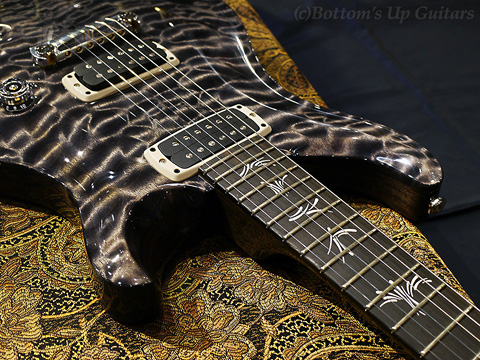 PRS 2014 Paul's Guitar Dirty Artist Grade Quilt / Bazilian Rosewood Fingerboard  - Charcoal -