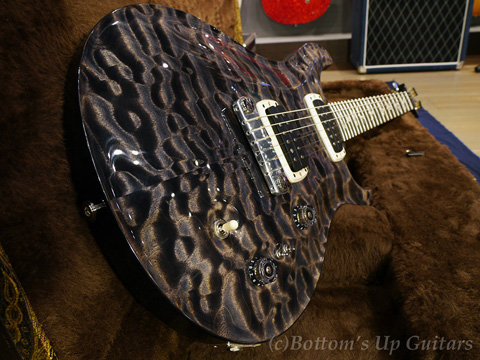 PRS 2014 Paul's Guitar Dirty Artist Grade Quilt / Bazilian Rosewood Fingerboard  - Charcoal -