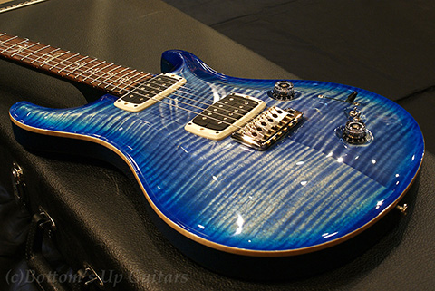 PRS 2012 408 Maple Top Tremolo -Faded Blue Burst-