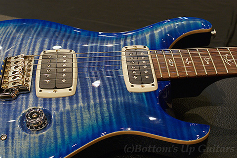 PRS 2012 408 Maple Top Tremolo -Faded Blue Burst-