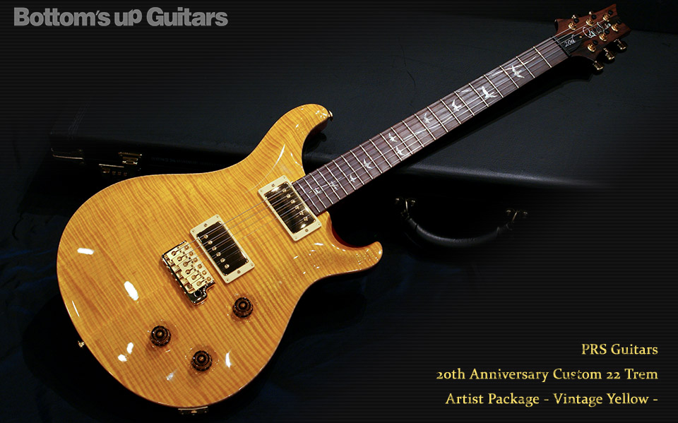 PRS Custom22 Trem Artist Package - Vintage Yellow - 【20th