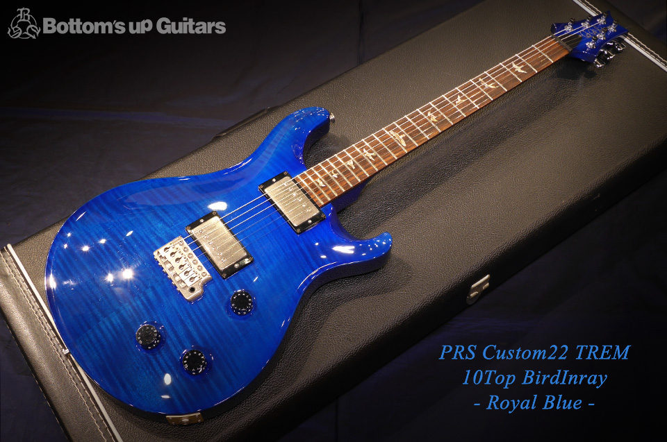 PRS 2002 Custom22 Trem 10Top バードインレイ -Royal Blue-