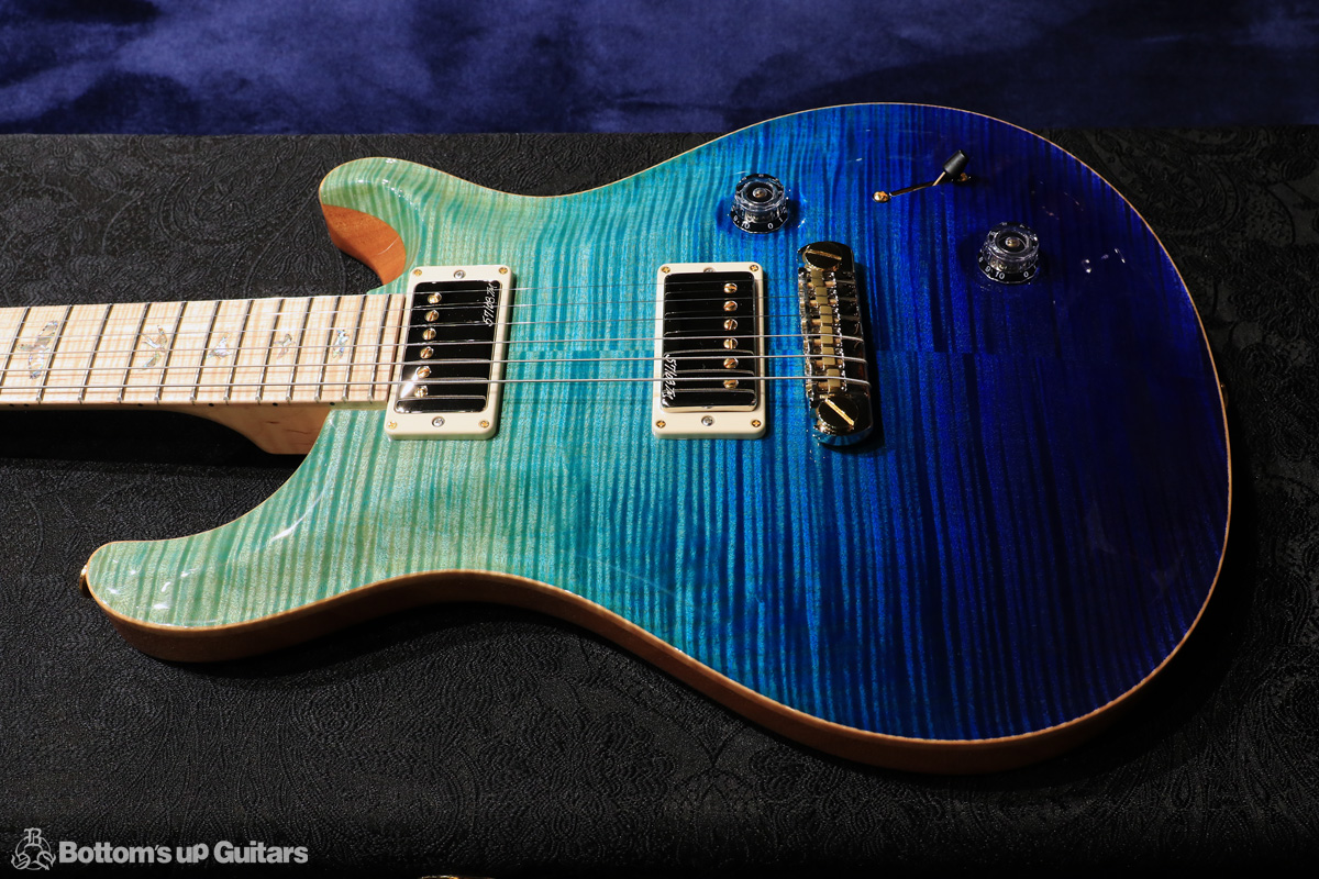 PRS 2017 Custom22STP Artist Package Figured Maple Neck ＆ FB - Blue Fade -