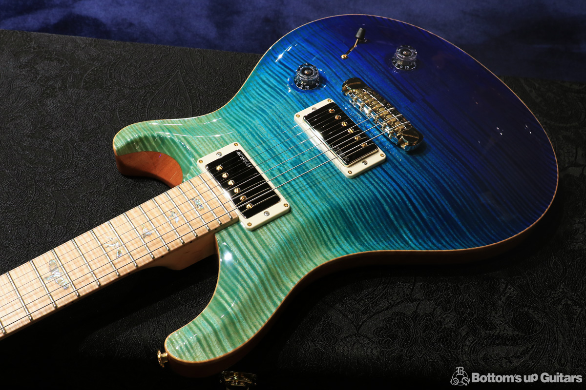 PRS 2017 Custom22STP Artist Package Figured Maple Neck ＆ FB - Blue Fade -