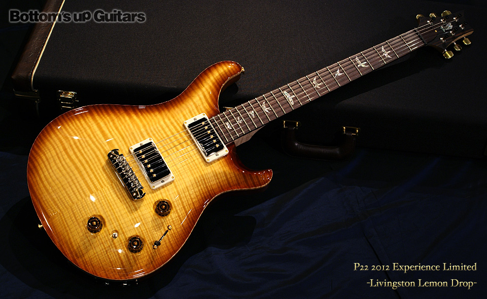 PRS現地選定品！ 希少モデル P22 2012 Experience Limited Artist Package -Livingston Lemon Drop-