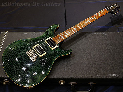 PRS  1987 Custom24 10top Flame BZF -Emerald Green-