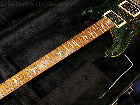 PRS  1987 Custom24 10top Flame BZF -Emerald Green-