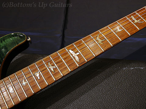 PRS  1987 Custom24 10top Flame BZF -Emerald Green-