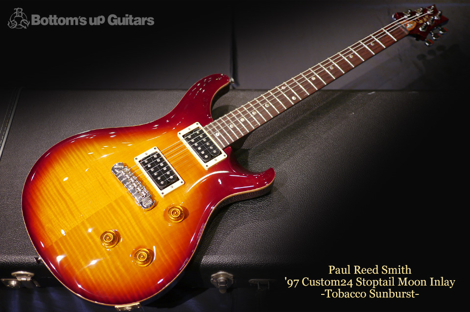 PRS '97 Custom24 Stoptail Moon Inlay -Tobacco Sunburst-