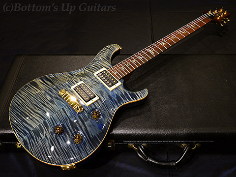 PRS 2005 Japan Limited Custom24 Artist Special STP Bazilian Rosewood Neck -Royal Blue with Binding-