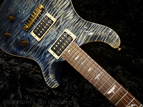 PRS 2005 Japan Limited Custom24 Artist Special STP Bazilian Rosewood Neck -Royal Blue with Binding-