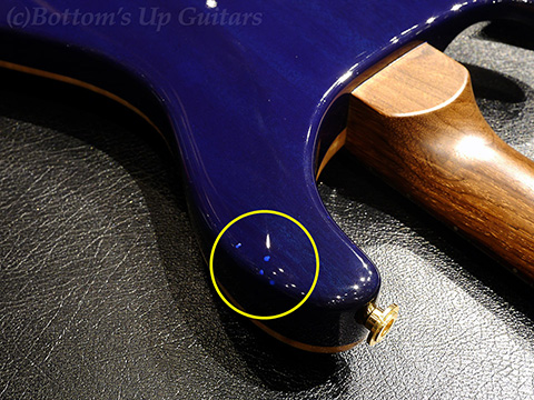 PRS 2005 Japan Limited Custom24 Artist Special STP Bazilian Rosewood Neck -Royal Blue with Binding-