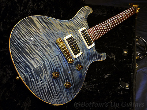 PRS 2005 Japan Limited Custom24 Artist Special STP Bazilian Rosewood Neck -Royal Blue with Binding-