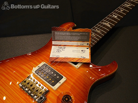 PRS Paul Reed Smith Custom24 KID Limited 2013 - Solana Burst - 10Top Flame Korina Back & Neck