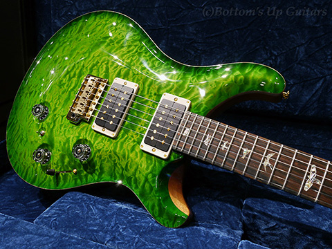 PRS P24 Trem Artist Package 2014 NAMM Model -Eriza Verde- Quilted Maple Top / Brazilian Rosewood Fingerboard / Rosewood Neck