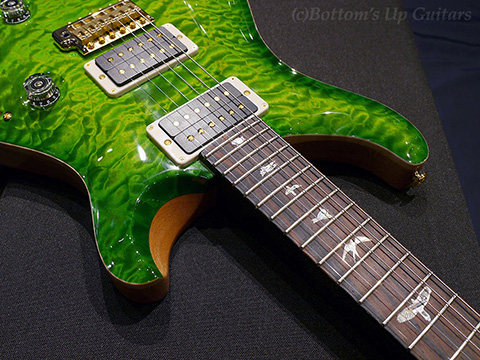 PRS P24 Trem Artist Package 2014 NAMM Model -Eriza Verde- Quilted Maple Top / Brazilian Rosewood Fingerboard / Rosewood Neck