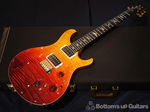 PRS P24 Trem Artist Package 2014 -Orange Fade- Ebony Fingerboard / Figured Maple Neck