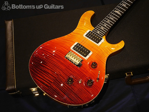 PRS P24 Trem Artist Package 2014 -Orange Fade- Ebony Fingerboard / Figured Maple Neck