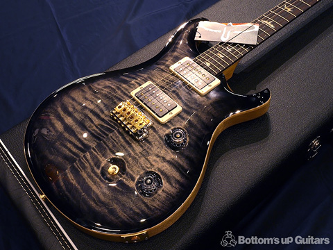 PRS 2016 Custom24 KID Wood Library Limited Korina Charcoal Blue Burst オールドバードインレイ 当社セレクト品