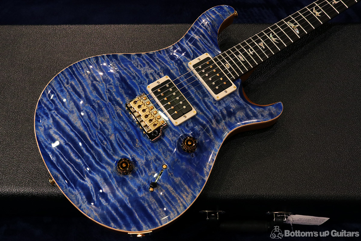 Paul Reed Smith(PRS)  {BUG} Custom24 10Topワンピースキルト Ebony FB FBJ! 【商談会セレクト & スペシャルオーダー品!】