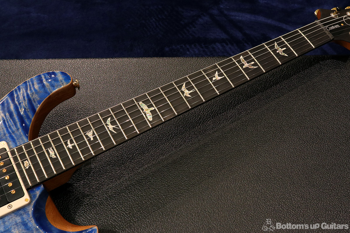 Paul Reed Smith(PRS)  {BUG} Custom24 10Topワンピースキルト Ebony FB FBJ! 【商談会セレクト & スペシャルオーダー品!】