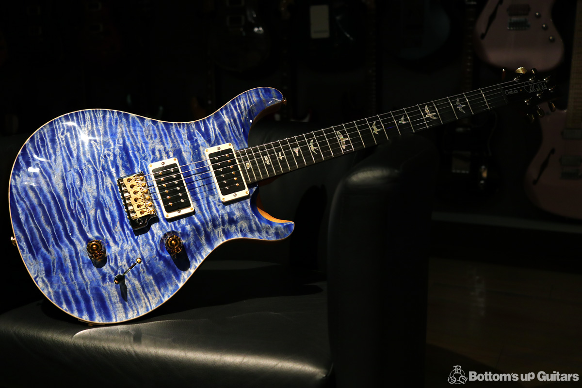 Paul Reed Smith(PRS)  {BUG} Custom24 10Topワンピースキルト Ebony FB FBJ! 【商談会セレクト & スペシャルオーダー品!】