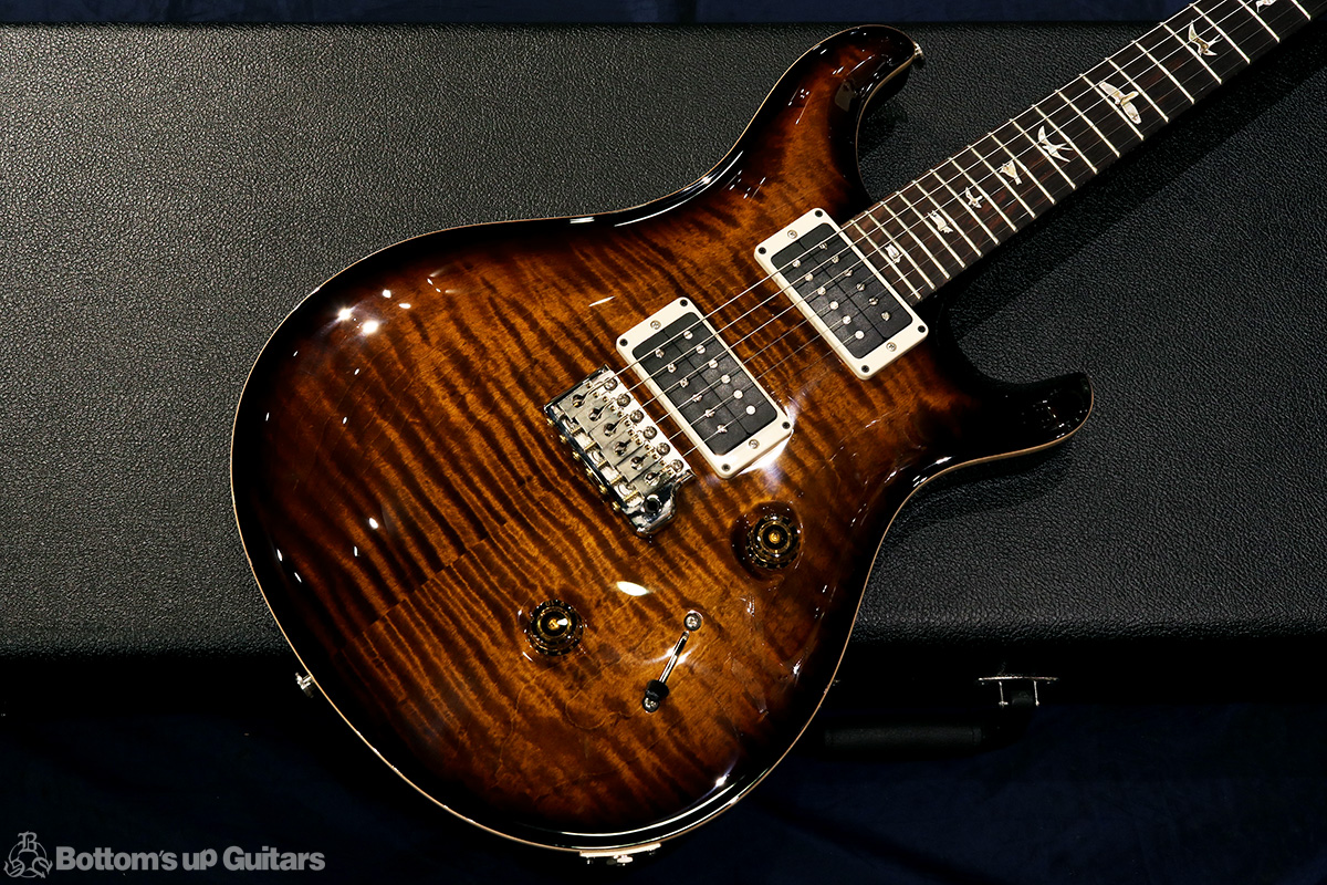 Paul Reed Smith 2018 Custom24 - Black Gold Wrap Burst - 【当社選定品!】