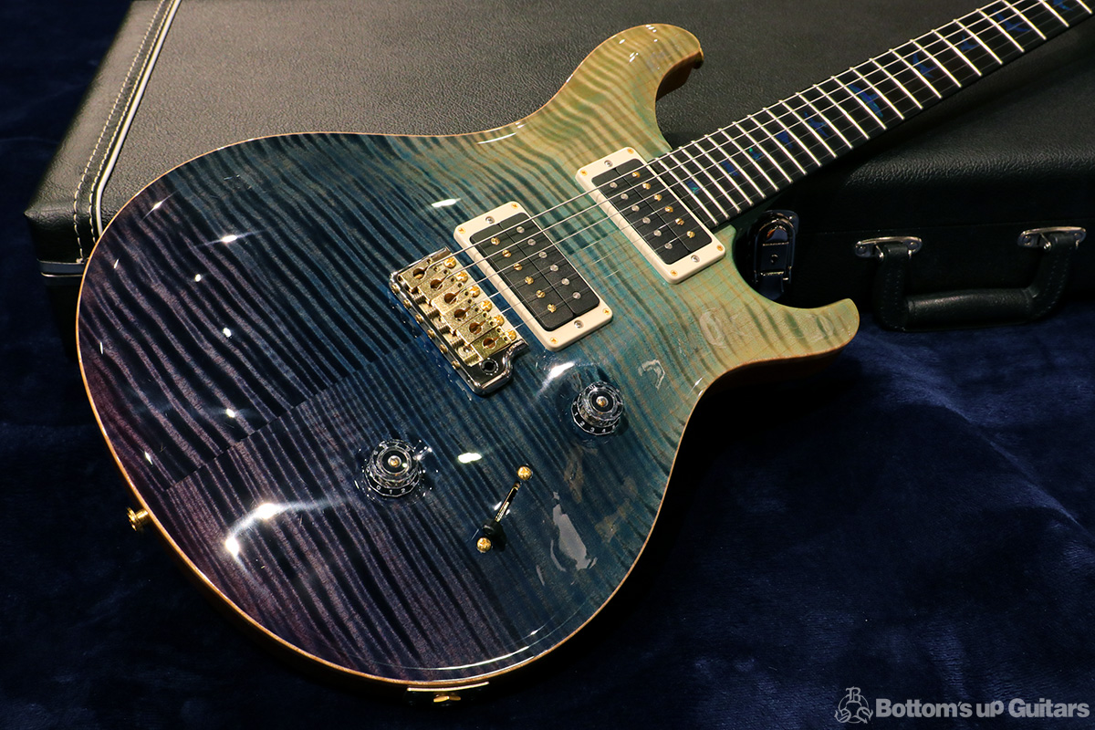 Paul Reed Smith(PRS) {BUG} Custom24 vividstone - bird Limited Edition - Blue Fade - 【特注限定生産モデル!】