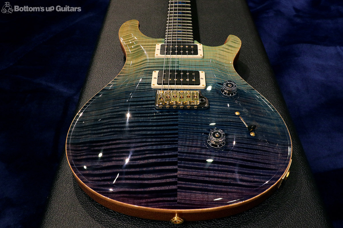 Paul Reed Smith(PRS) {BUG} Custom24 vividstone - bird Limited Edition - Blue Fade - 【特注限定生産モデル!】