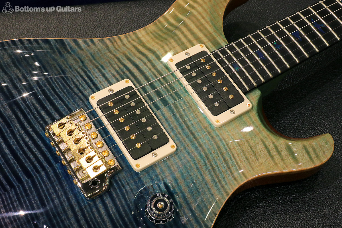 Paul Reed Smith(PRS) {BUG} Custom24 vividstone - bird Limited Edition - Blue Fade - 【特注限定生産モデル!】