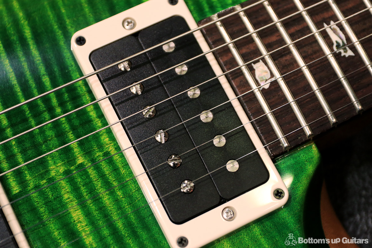 Paul Reed Smith(PRS)  {BUG} 2019 Custom24-08 - Emerald / Natural Back / レギュラーグリップ - 【B.U.G.厳選の一本!】