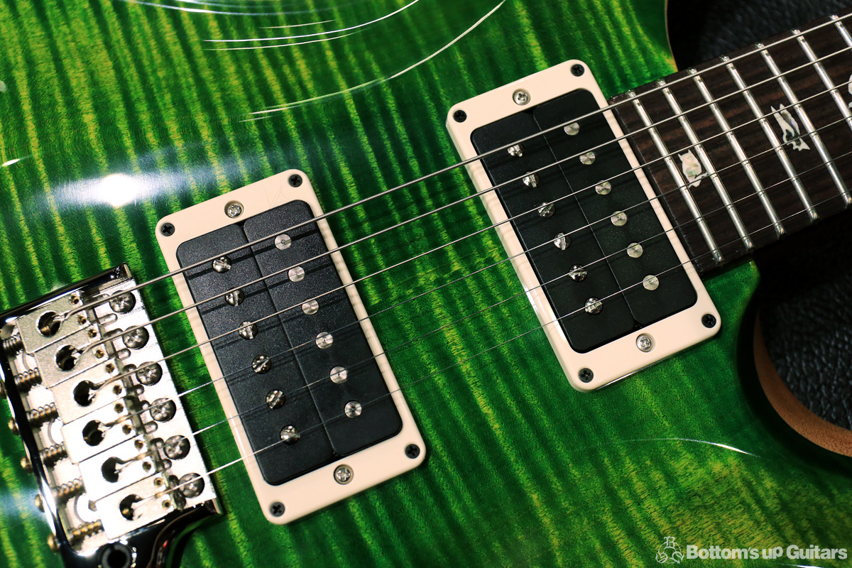 Paul Reed Smith(PRS)  {BUG} 2019 Custom24-08 - Emerald / Natural Back / レギュラーグリップ - 【B.U.G.厳選の一本!】