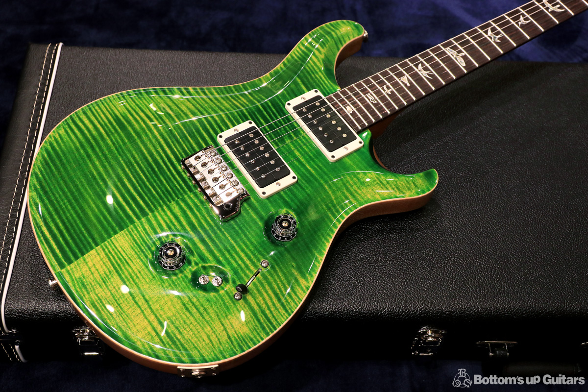 Paul Reed Smith(PRS)  {BUG} 2019 Custom24-08 - Emerald / Natural Back / レギュラーグリップ - 【B.U.G.厳選の一本!】