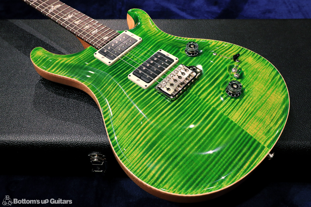 Paul Reed Smith(PRS)  {BUG} 2019 Custom24-08 - Emerald / Natural Back / レギュラーグリップ - 【B.U.G.厳選の一本!】