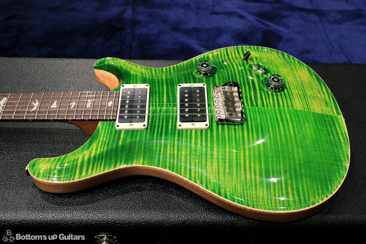 Paul Reed Smith(PRS)  {BUG} 2019 Custom24-08 - Emerald / Natural Back / レギュラーグリップ - 【B.U.G.厳選の一本!】