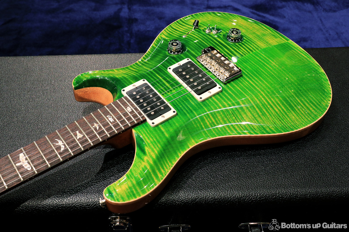 Paul Reed Smith(PRS)  {BUG} 2019 Custom24-08 - Emerald / Natural Back / レギュラーグリップ - 【B.U.G.厳選の一本!】