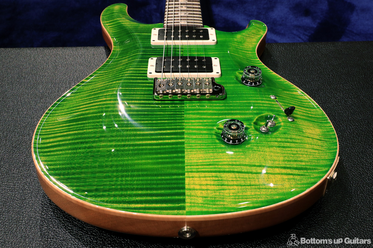 Paul Reed Smith(PRS)  {BUG} 2019 Custom24-08 - Emerald / Natural Back / レギュラーグリップ - 【B.U.G.厳選の一本!】