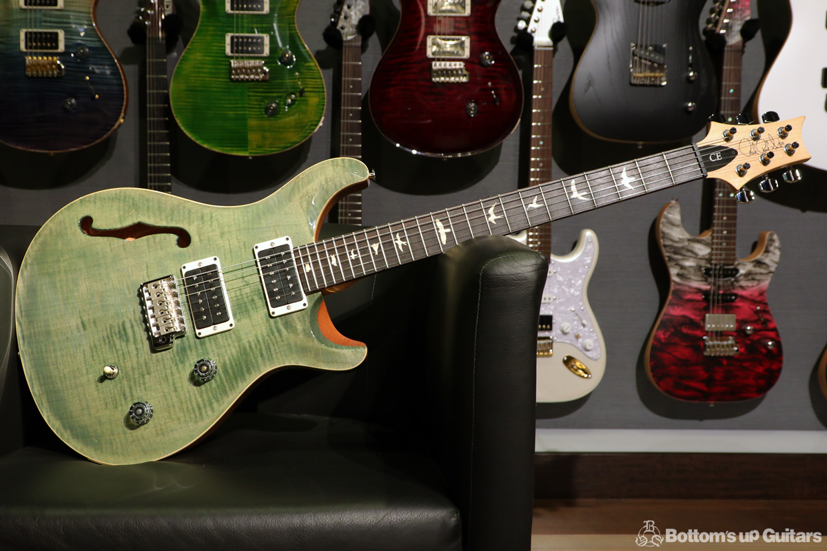 Paul Reed Smith(PRS) {BUG} 2019  CE 24 Semi-Hollow - Trampas Green - 【このカラーは国内初入荷のうち1本のみ!】