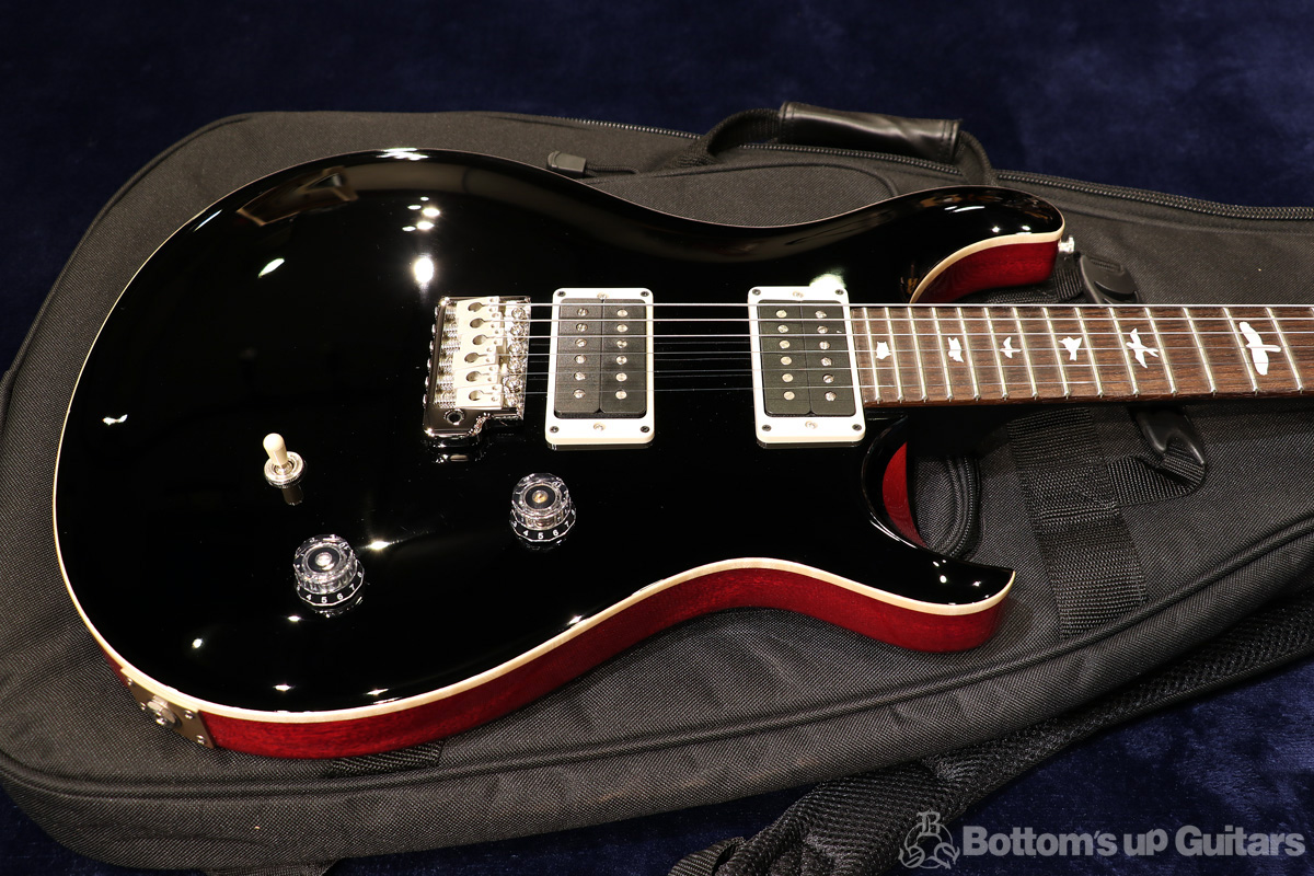 Paul Reed Smith(PRS) {BUG}  CE 24 - Black Top & Cherry Back - 【2020年SPEC / これ一本だけの超レアワンオフ品!】