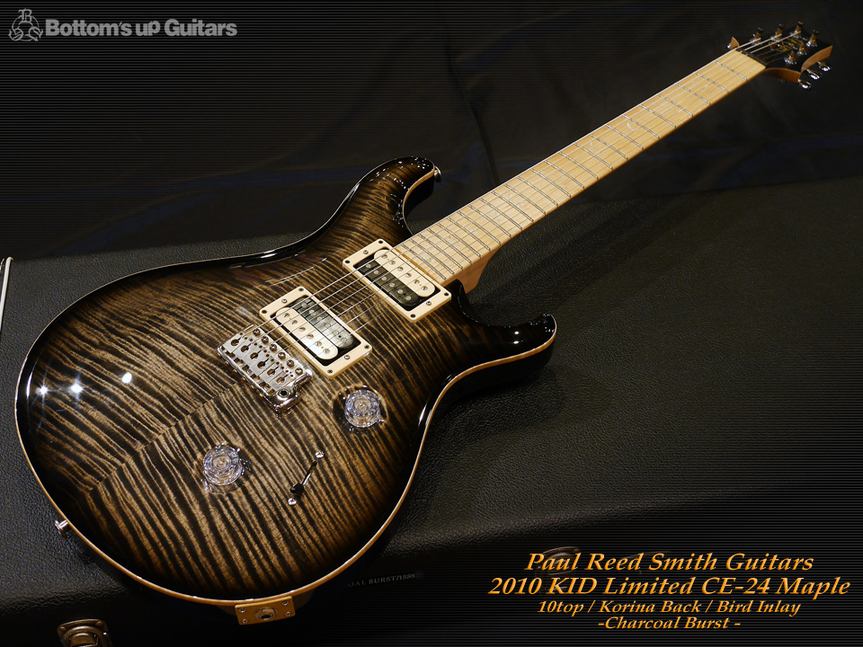 PRS CE-24 Maple 2010 Japan Limited -Charcoal Burst-