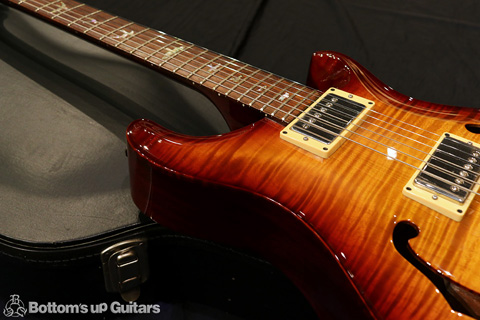 PRS 1999 McCarty Archtop II Double 10 Top Violin Amber Burst ポールリードスミス,PS,private stock,限定,レア,Limited,Arch,ホロウ,セミホロウ,ホロウボディ,Hollowbody,マッカーティ,アーチドトップ,セミアコ,フルアコ,Piezo,Kazumi Watanabe,渡辺香津美,Incubus,Mike Einziger