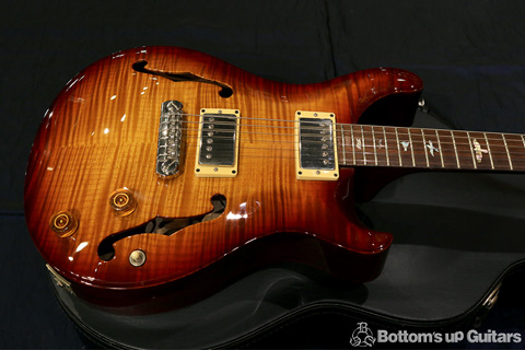 PRS 1999 McCarty Archtop II Double 10 Top Violin Amber Burst ポールリードスミス,PS,private stock,限定,レア,Limited,Arch,ホロウ,セミホロウ,ホロウボディ,Hollowbody,マッカーティ,アーチドトップ,セミアコ,フルアコ,Piezo,Kazumi Watanabe,渡辺香津美,Incubus,Mike Einziger