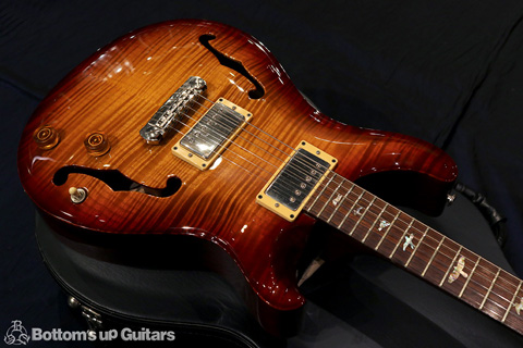 PRS 1999 McCarty Archtop II Double 10 Top Violin Amber Burst ポールリードスミス,PS,private stock,限定,レア,Limited,Arch,ホロウ,セミホロウ,ホロウボディ,Hollowbody,マッカーティ,アーチドトップ,セミアコ,フルアコ,Piezo,Kazumi Watanabe,渡辺香津美,Incubus,Mike Einziger