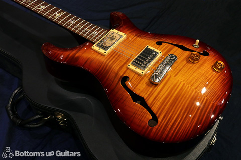 PRS 1999 McCarty Archtop II Double 10 Top Violin Amber Burst ポールリードスミス,PS,private stock,限定,レア,Limited,Arch,ホロウ,セミホロウ,ホロウボディ,Hollowbody,マッカーティ,アーチドトップ,セミアコ,フルアコ,Piezo,Kazumi Watanabe,渡辺香津美,Incubus,Mike Einziger