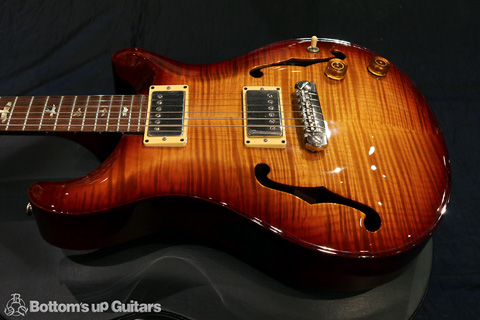 PRS 1999 McCarty Archtop II Double 10 Top Violin Amber Burst ポールリードスミス,PS,private stock,限定,レア,Limited,Arch,ホロウ,セミホロウ,ホロウボディ,Hollowbody,マッカーティ,アーチドトップ,セミアコ,フルアコ,Piezo,Kazumi Watanabe,渡辺香津美,Incubus,Mike Einziger