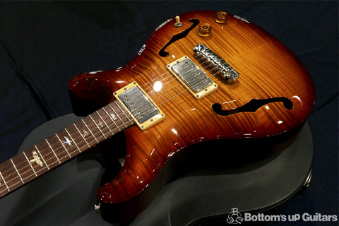 PRS 1999 McCarty Archtop II Double 10 Top Violin Amber Burst ポールリードスミス,PS,private stock,限定,レア,Limited,Arch,ホロウ,セミホロウ,ホロウボディ,Hollowbody,マッカーティ,アーチドトップ,セミアコ,フルアコ,Piezo,Kazumi Watanabe,渡辺香津美,Incubus,Mike Einziger