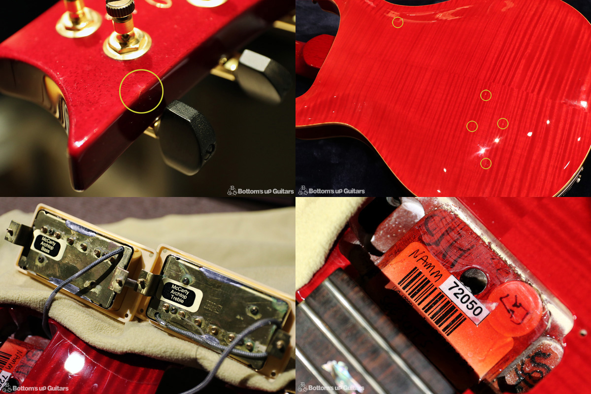 Paul Reed Smith 2002 Hollowbody II with Piezo 【NAMMショウモデル!!】- Ruby Finish-