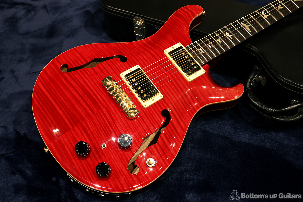 Paul Reed Smith 2002 Hollowbody II with Piezo 【NAMMショウモデル!!】- Ruby Finish-