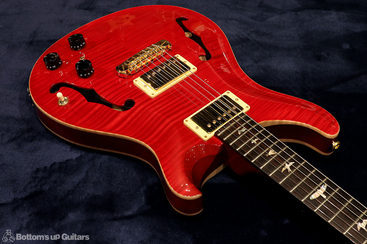 Paul Reed Smith 2002 Hollowbody II with Piezo 【NAMMショウモデル!!】- Ruby Finish-